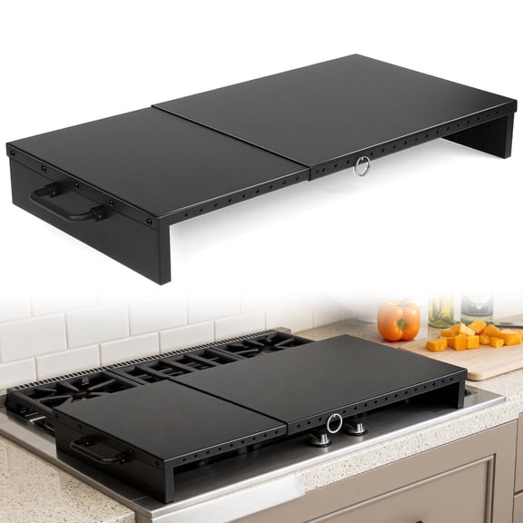 Adjustable Extendable Steel Stove Top Cover for Gas Stoves Electric Ranges Kitchen Sinks