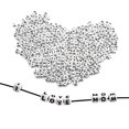 thumbnail image 4 of 100x Spacer Acrylic Beads DIY Cube Making Loose Mixed Alphabet Jewelry F0C7, 4 of 6