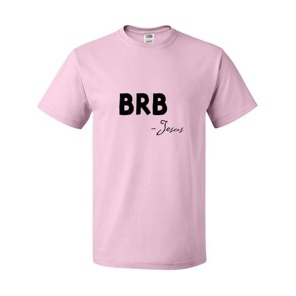 Inktastic Easter Brb Jesus T-Shirt