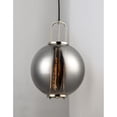 thumbnail image 5 of Maxim 10084MSKPN 11 in. Minaret One-Light Single Pendant Ceiling Light, Polished Nickel, 5 of 5
