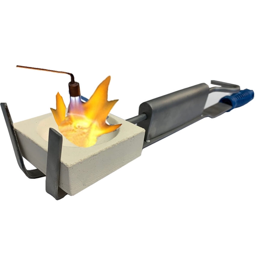 Spring Crucible Holder for Square Crucibles 45 to 110 mm Jewelry