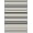 Black And Cream White, Pattern 1, variant on ODIKA Striped Contemporary With Alternating Wide Bands And Accent Lines for Home Office, Gaming Room, Under Desk, Non-Slip Chair-Friendly