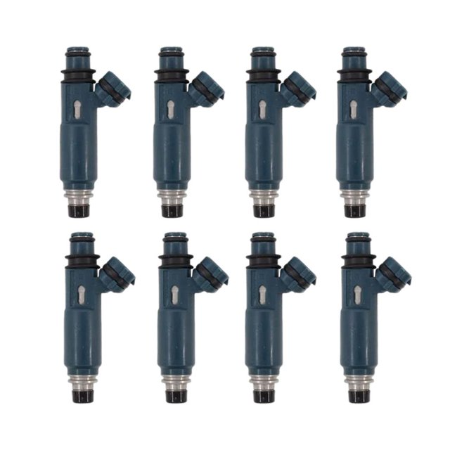 8 piezas de repuesto de inyectores kusrkot reemplazo 23250-0F010 23250-46080 Inyector de combustible