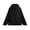 Black, variant on USSUMA Waterproof Mens Jacket Windproof Jacket Men Long Sleeves Hooded Zipper Coat Casual Solid Color Loose Outerwear Running Fall Top