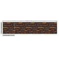 thumbnail image 2 of City Fabric by the Yard, Famous Places of World London Paris New York Big Ben of Liberty Eiffel Tower, Decorative Upholstery Fabric for Sofas and Home Accents, 1 Yard, Multicolor by Ambesonne, 2 of 4