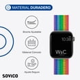 thumbnail image 4 of Correa de Nylon para Apple Watch - SOVICO - Ajustable & Cómodo - 42/44/45 mm, 4 of 5