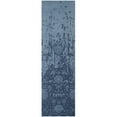 thumbnail image 5 of SAFAVIEH Restoration Vintage Dalton Floral Wool Area Rug, Blue/Dark Blue, 6' x 6' Round, 5 of 10