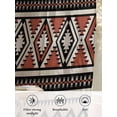 thumbnail image 6 of Sheer Curtains 63 Inch Length, Beige Boho Semi Sheer Curtains Light Filtering Window Treatment, Vintage Ethnic Tribe Retro Abstract Art Privacy Voile Drapes for Living Room Bedroom 52x63 Inch, 6 of 7