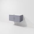 thumbnail image 6 of Geneva 36 in. W Dark Grey Bath Vanity and Cultured Marble Top, 6 of 11