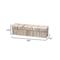 thumbnail image 3 of Roosevelt Blue Mother of Pearl Decorative Box Large, 3 of 7