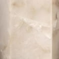 thumbnail image 2 of Jamie Young Co Borealis Hexagon Coastal Alabaster Stone Wall Sconce in White, 2 of 3