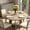 Natural, variant on Litake Round Dining Table for 4, 43.3'' Wood Kitchen Table for Dining Room, Farmhouse Dinner Tables for Kitchen, Living Room, Cafe, Apartment, Small Spaces, Natural Wood