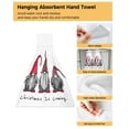 thumbnail image 4 of Christmas Watercolor Gingerbread Hand Towels Microfiber Hanging Cloth Quick Dry Cleaning Cloth Xmas Kitchen Towel, 4 of 7
