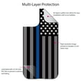 thumbnail image 4 of DistinctInk Custom SKIN / DECAL compatible with OtterBox Defender for iPhone 11 Pro MAX (6.5" Screen) - Thin Blue Line US Flag Law Enforcement - Show Your Support for First Responders, 4 of 5
