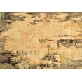 thumbnail image 1 of Ahgly Company Indoor Rectangle Oriental Brown Industrial Area Rugs, 3' x 5', 1 of 4