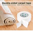 thumbnail image 4 of BOMEI PACK Double Side Carpet Tape - 2 Inch x 20 Yards Residue-Free, Heavy Duty Double Sided Rug Tape for Carpet, Strong Adhesive and Removable Carpet Repair Tape for Hardwood Floors and Area Rugs, 4 of 7