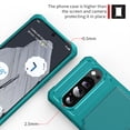 thumbnail image 3 of ELEHOLD Wallet Case for Google Pixel 10 /10 Pro,  Shockproof Credit Card Slot PU Leather Case Support Magnetic Car Mount Flip Stand Cover for Google Pixel 10 /10 Pro,Green, 3 of 6