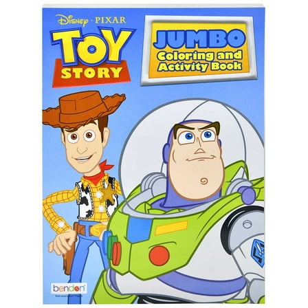 Disney Toy Story 80 pg Coloring Book, 7.75" x .25" x 10.7"