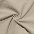 thumbnail image 5 of JAJAHO Men's Linen Straight Leg Casual Beach Pants Joggers Drawstring Elastic Waist Solid Color Summer Breathable Loungewear Bottoms Cozy Trousers, 5 of 8