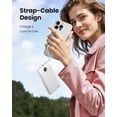 thumbnail image 4 of Cargador portátil Coowisty Slim Power Bank de 10000 mAh, blanco, 4 of 8