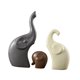 thumbnail image 4 of Estatuas de Nórdicos, Escultura de Animales, Figura de de Resina, Adorno Coleccionable para Mesa, Estante para Sala de Estar, Regal , 3 piezas Sunnimix Escultura de elefante, 4 of 8