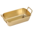 thumbnail image 2 of Joernso Snack Plate Large Capacity Anti-scalding Stainless Steel Portable Fruit Snacks Chips Food Platter for Daily Use, 2 of 8