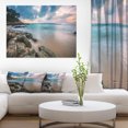thumbnail image 1 of Gloomy Tropical Sunset Beach Seascape, 1 of 3