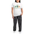 thumbnail image 5 of CafePress - St. Paddy's Drinking Team Women's Light Pajamas - Women's Short Sleeve Print T-Shirt and Pants Light Cotton Pajama Set, 5 of 7