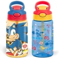 thumbnail image 1 of Termo Botella Agua Infantil Escolar Antiderrames Con Popote Sonic, 1 of 8