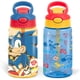 thumbnail image 1 of Termo Botella Agua Infantil Escolar Antiderrames Con Popote Sonic, 1 of 8