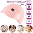 thumbnail image 5 of 54W LED UV Nail Gel Curing Lamp Light Nail Gel Polish Dryer Nail Art Machine 3PCS Silicone Nail Stamper No Wipe Gel Top Coat Smart Nail Chip Organic Nails Products Nail Polishes Nails Stuff Sheer Gel, 5 of 8