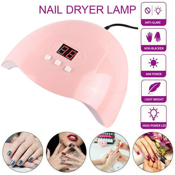 WIFKLSIIPG 54W LED UV Nail Gel Curing Lamp Light Nail Gel Polish Dryer Nail Art Machine