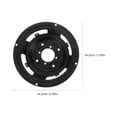 thumbnail image 2 of FESTFENDS 2 Pcs Cadre de Haut-Parleur Rond de 5 Pouces Panier en Fer pour Utilisation en Cinéma Maison et en Performance, 2 of 7