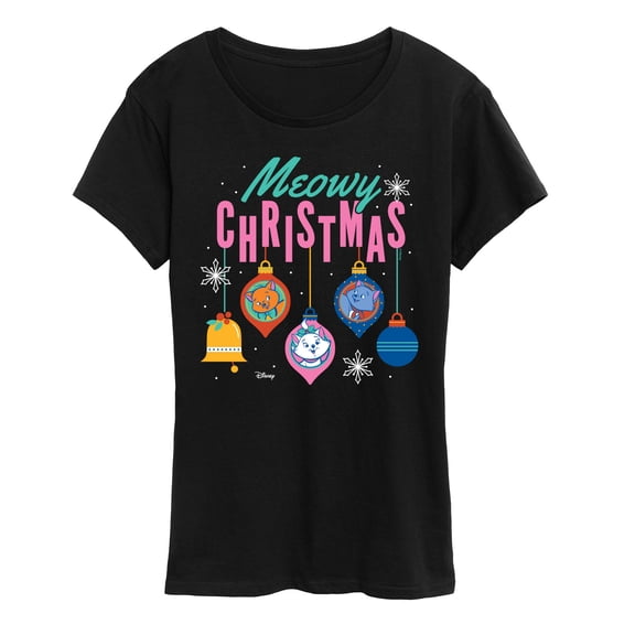 Aristocats - Meowy Christmas - Women's Short Sleeve Graphic T-Shirt