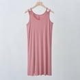 thumbnail image 2 of ZKCCNUK Womens Nightgown Casual Loose Solid Color Sexy Suspender Sleepwear Dress L-2XL, 2 of 5
