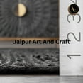thumbnail image 3 of Jaipur Art And Craft Jute Area Rug Reversible Braided Floor Rectangle Solid Carpet (3x6 Sq ft), 3 of 6