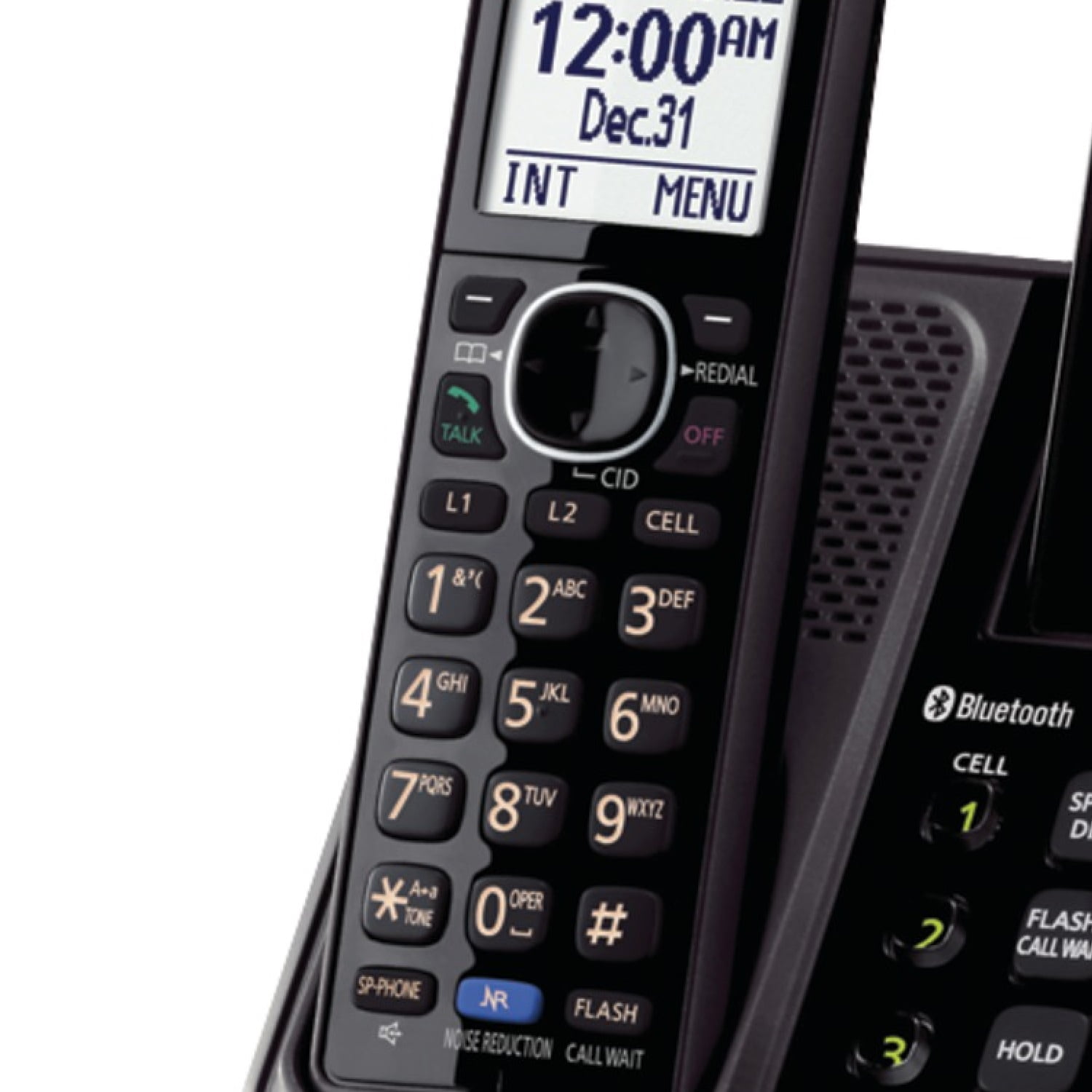 Panasonic 2-Line Cordless Phone with Link-to-Cell and 2-Handsets