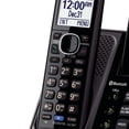 thumbnail image 3 of Panasonic Link2Cell 2-Line Cordless Phone, 1 Handset, 3 of 4