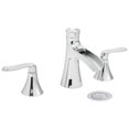 thumbnail image 1 of Wovier Chrome 8-16 Inch Widespread Waterfall Spout Bathroom Sink Faucet with Supply Hoses,Two Handle Three Hole Lavatory Faucet,Basin Mixer Tap with Pop Up Drain, 1 of 7