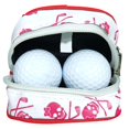 thumbnail image 2 of Mini Bolsa De Pelota De Golf Con Cremallera Pu Cierre De Cremallera De Cuero Soporte De Pelota De Golf Con Mosquetón Bolsa De Accesorios De Golf Moyic OD015893-03, 2 of 6