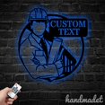thumbnail image 3 of Handmadetneonsign Civil Engineer Metal Wall Art, Engineer Metal Sign Wall Decor, Civil Metal Wall Decor, 3 of 5