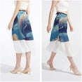 thumbnail image 4 of Whale Stylish Chiffon Beach Dress with Polyester Straps - Beach Skirt Option, 4 of 6