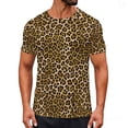 thumbnail image 2 of Yaoyar Mens and Womens Camouflage T-Shirt Sports Fitness Short Sleeve Blouse Military Camo Tees Summer Outdoor Crewneck Vintage Shirt Athletic Workout Tops,Coffee,M, 2 of 8