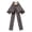 C, variant on Elegant Adjustable Tied Bow Ties For Women Business Work Uniform Formal Bowtie Fashion Versatile Party Wear