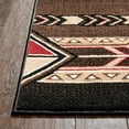 thumbnail image 6 of Well Woven Persa Dakota Tribal Aztec Southwestern Brown 7'10" x 9'10" Area Rug, 6 of 7