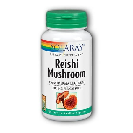 Reishi Mushroom Benefits - Solaray Reishi Mushroom 100 Capsules