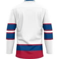 thumbnail image 3 of Men's GameDay Greats White Saginaw Valley State Cardinals Hockey Jersey, 3 of 4