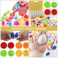 thumbnail image 2 of 12pcs Baby Toys Count Match Egg Set Funny Colorful Number Niños niños preescolar, 2 of 6