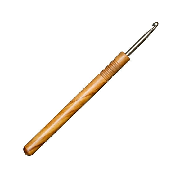 addi Premium Olive Wood Crochet Hook US Size C 15 cm / 3 mm