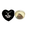 thumbnail image 4 of Sea Otter Pendant 16" Necklace Set Love Pearl Kit, Unisex Teens and Adults, Silver Color, 4 of 7
